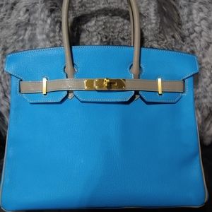 Hermes berkin 28 HSS gold horse shoe stamp